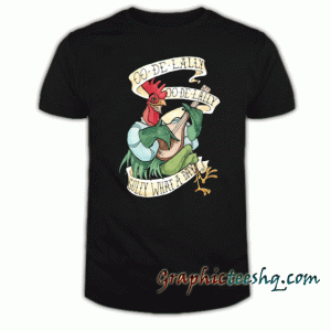 Alan A Dale-Oo de Lally Golly What a Day Roster Bard tee shirt