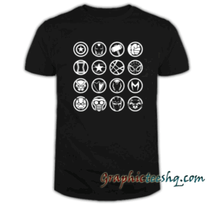 Avengers Infinity War Heroes Icon tee shirt
