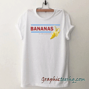 Bananas In The Bahamas tee shirt