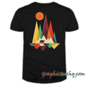 Bear In Whimsical Wild tee shirt