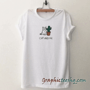 Cat And Me Cactus tee shirt