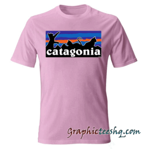 Catagona Light Pink tee shirt