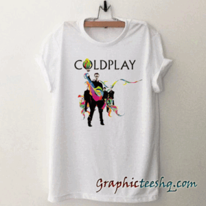 Coldplay Rock Band Unisex tee shirt