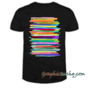 Colorful Stripes 1 tee shirt