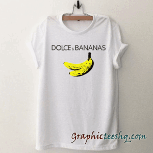 Dolce And Bananas tee shirt
