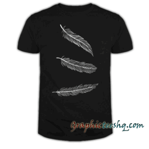 Drop Dead Feathers tee shirt
