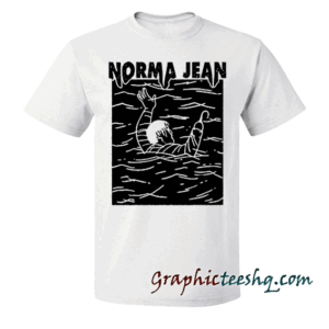 Drowning Norma Jean tee shirt