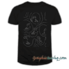Faces in Dark tee shirt