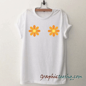 Flower Power-Women tee shirt