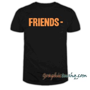 Friends Orange tee shirt