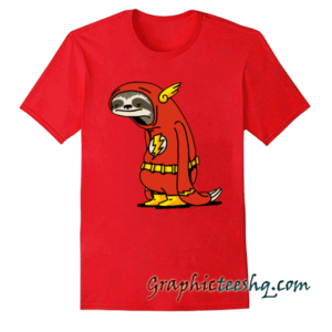 Funny Sloth-The Flash The Neutral tee shirt