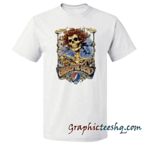 Grateful Dead Skull and Roses Big Berth tee shirt