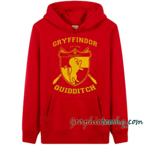 Gryffindor Quidditch Crest Unisex Hoodie
