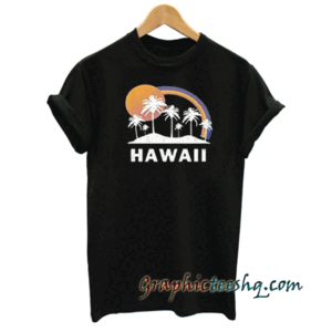 Hawaii Black tee shirt