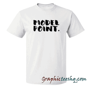 Model Point tee shirt