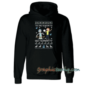 Rick And Morty Ugly Christmas Hoodie