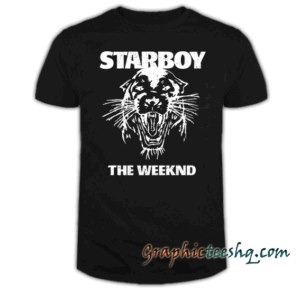 Starboy The Weeknd tee shirt