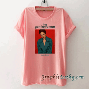 The Gentlewoman Zadie Smith tee shirt