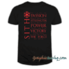 The Sith Code tee shirt