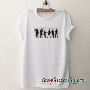 The Walking Dead The Usual Dead Police tee shirt