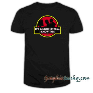 UNIX System Park tee shirt