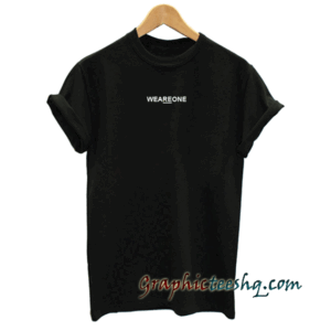 We are one tee shirt