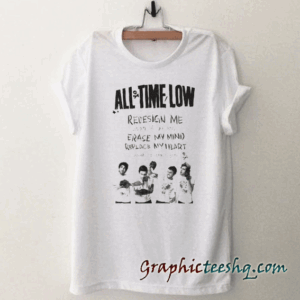 all time low lyric Unisex tee shirt