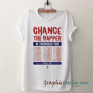 chance the rapper tee shirt