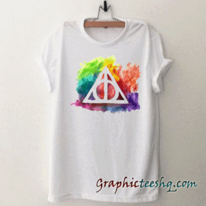 Deathly hallows Unisex tee shirt