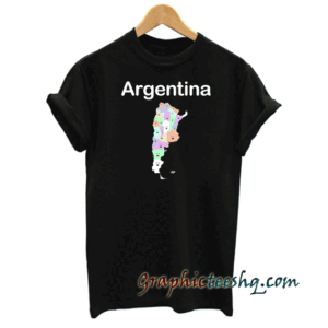 Argentina Geography tee shirt
