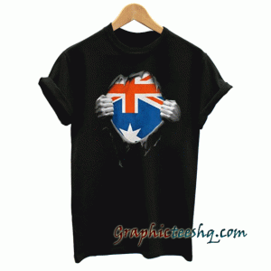 Australian Flag tee shirt