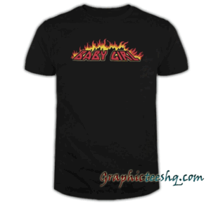 Baby Girl Flame tee shirt