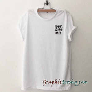 Boy girl me tee shirt