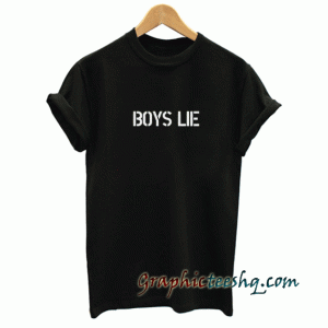 Boys lie tee shirt