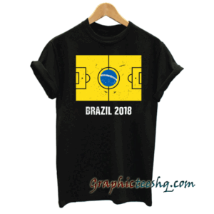 Brazil Team 2018 World Cup tee shirt