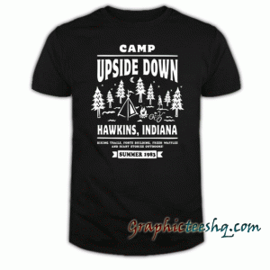 Camp Upside Down tee shirt