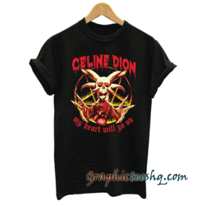 Celine Dion Heavy Metal tee shirt