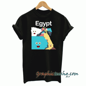 Egypt Geography tee shirt