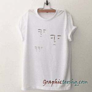 Face Graphic Women And Men tee shirt