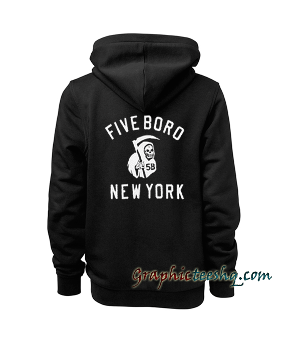 Five Board New York Back Hoodie Five Board New York Back Hoodie