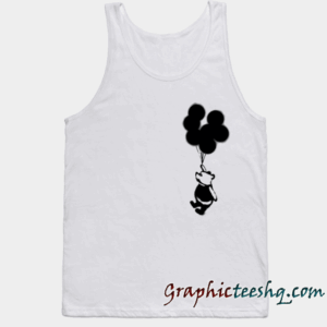 Flying Balloon Bear Tank top