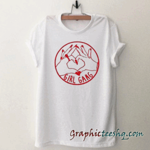 Girl Gang Love Hand tee shirt