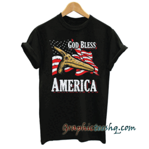 God Bless America Pterodactyl tee shirt