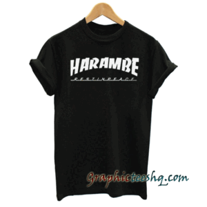Harambe Rest In Peace tee shirt