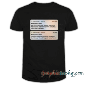 Hawaii's Ballistic Missile Threat tee shirt