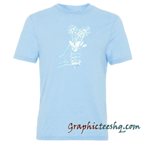 Hold Flowers tee shirt