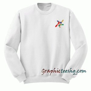 Holding Hands Rainbow Sweatshirt