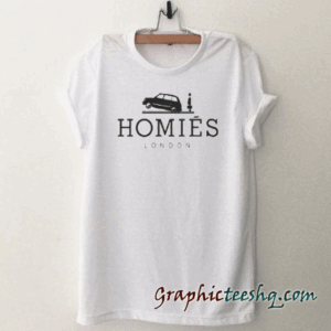 Homies London Parody White tee shirt