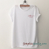 Influencer Mood Letter Printed tee shirt