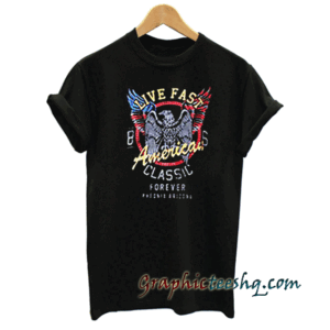 Live fast amarica tee shirt